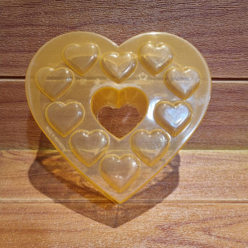 Tempat Agar Hati / Tempat Agar Motif / Cetakan Agar Plastik Murah / Cetakan Jelly Love