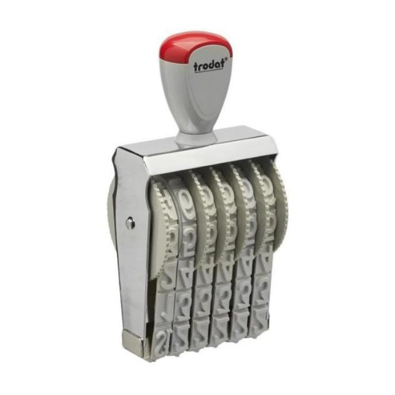 

Stempel Angka 15mm 6 Digit Trodat 15156 / Trodat Stamp Number 6 digit 15mm