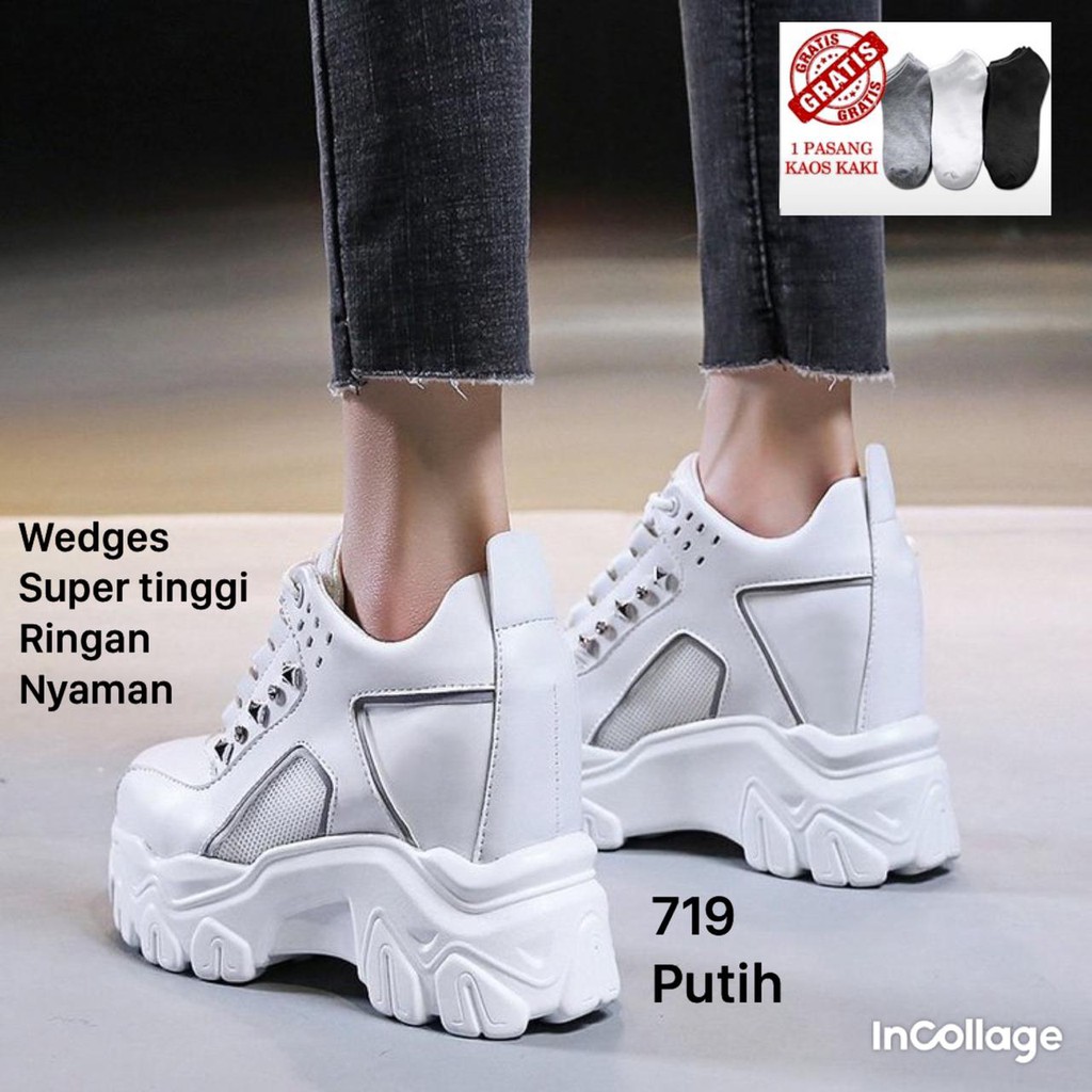 SEPATU WEDGES WANITA   FASHION KOREA 719