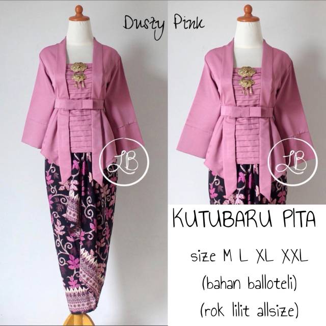 KEBAYA KUTUBARU PITA / KEBAYA MODERN / KEBAYA WISUDA