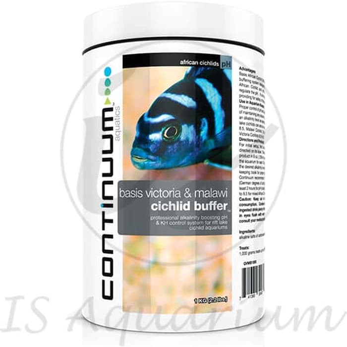 continuum basis victoria & malawi cichlid buffer 250 gr