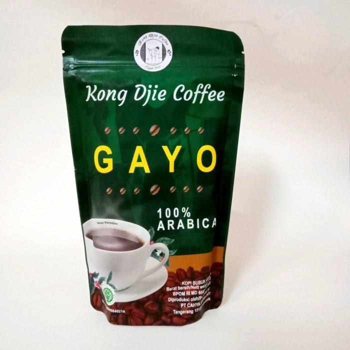 

KONG DJIE COFFE GAYO 100% ARABICA 200 GR