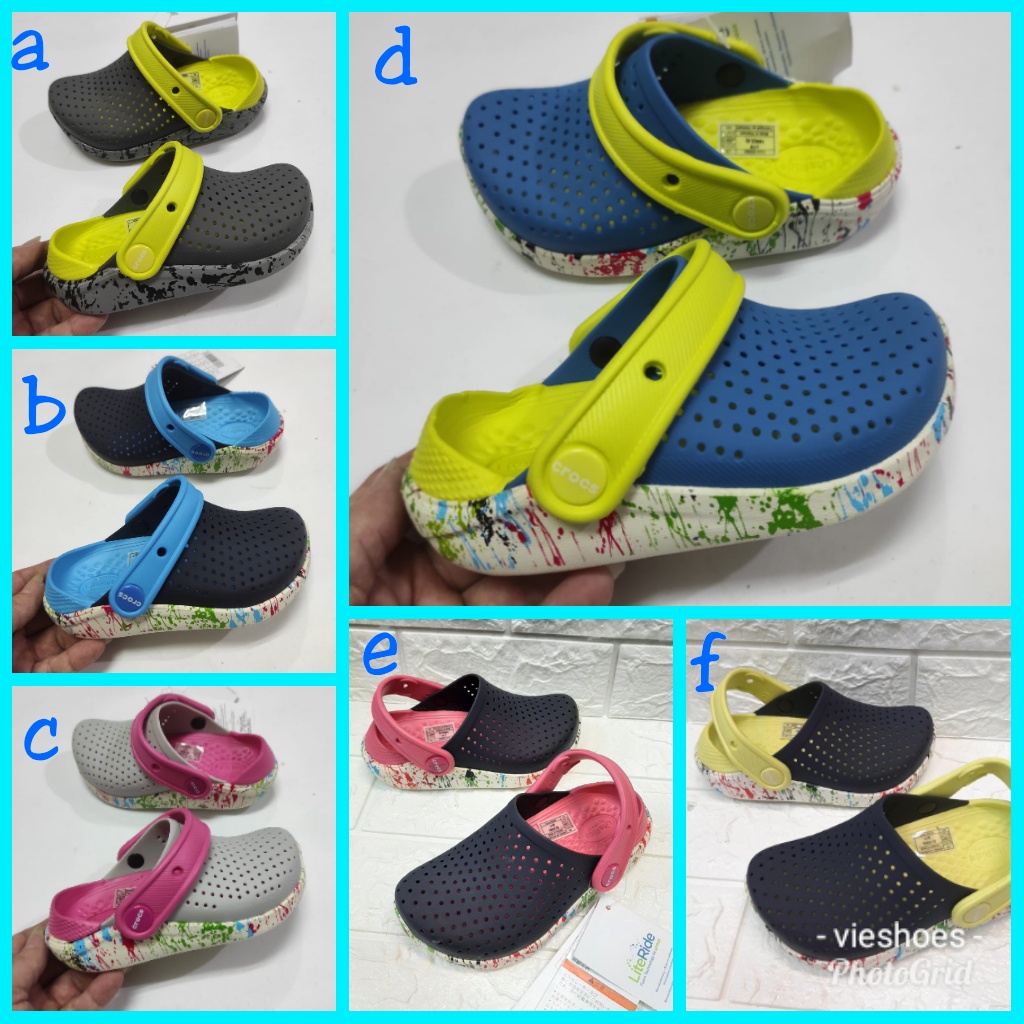 Crocs LiteRide Motif Kids Unisex Sandal