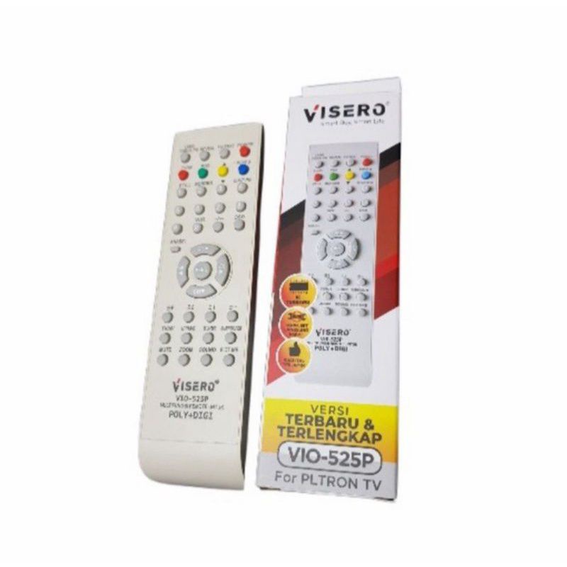 REMOTE Remot Multi TV Tabung POLYTRON&amp;DIGITECH VISERO VIO-525P