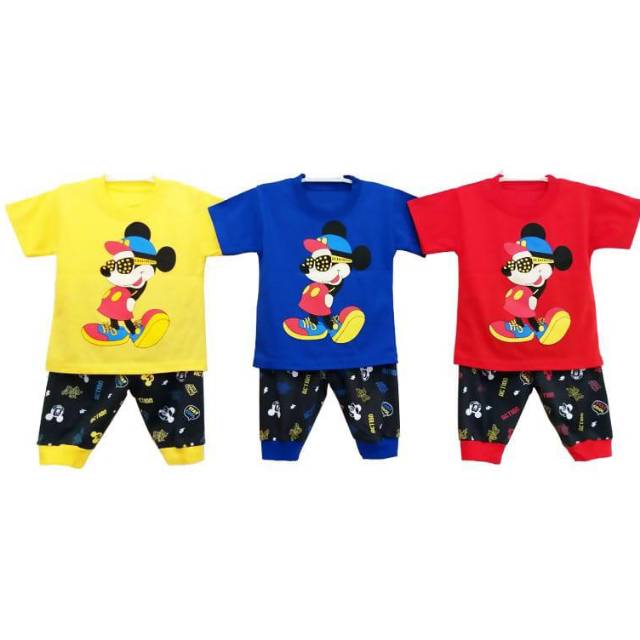 SALE Piyama Ikids lengan pendek size besar