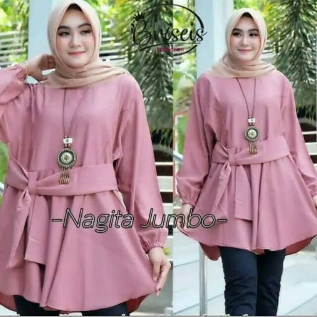 [U.M] TUNIK NAGITA JUMBO | ATASAN MUSLIM