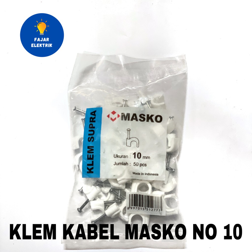 KLEM KABEL NO 10 / KLEM KABEL PAKU BETON / KLEM KABEL LISTRIK / KLEM KABEL MASKO