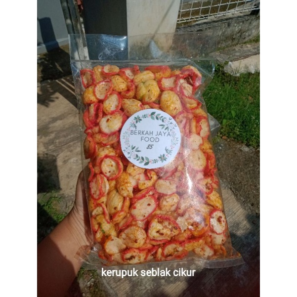 

KERUPUK SEBLAK PEDAS ISI 250g