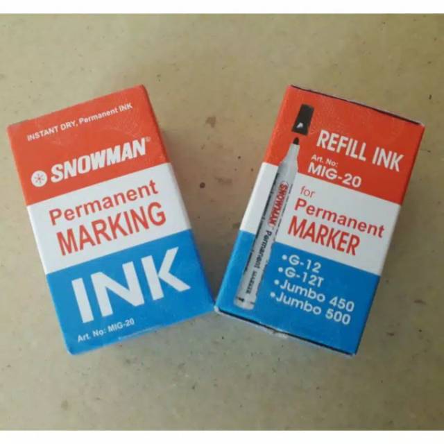 

Isi Spidol aka Refill Marker G12 Snowman
