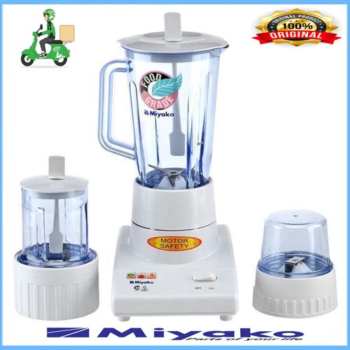 Miyako BL 101 GS Blender Gelas Kaca BL-101GS - Putih AWET / PRAKTIS