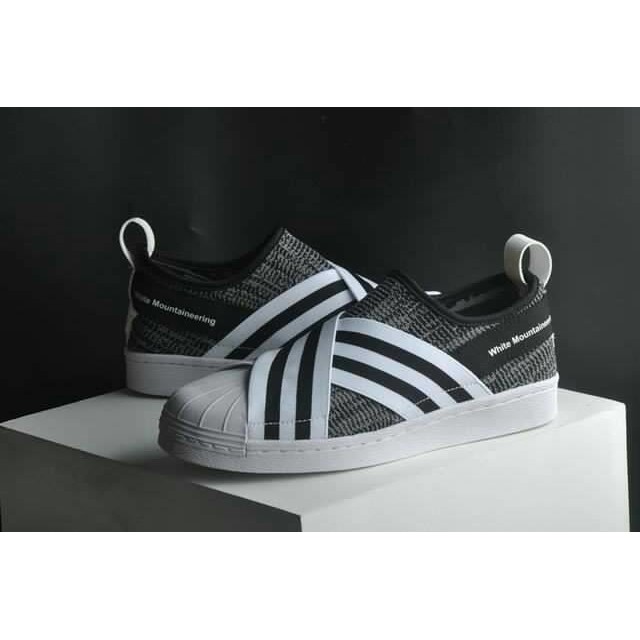 Ready  Sepatu Adidas Mountaineering Superstar Slip On Sneakers Wanita