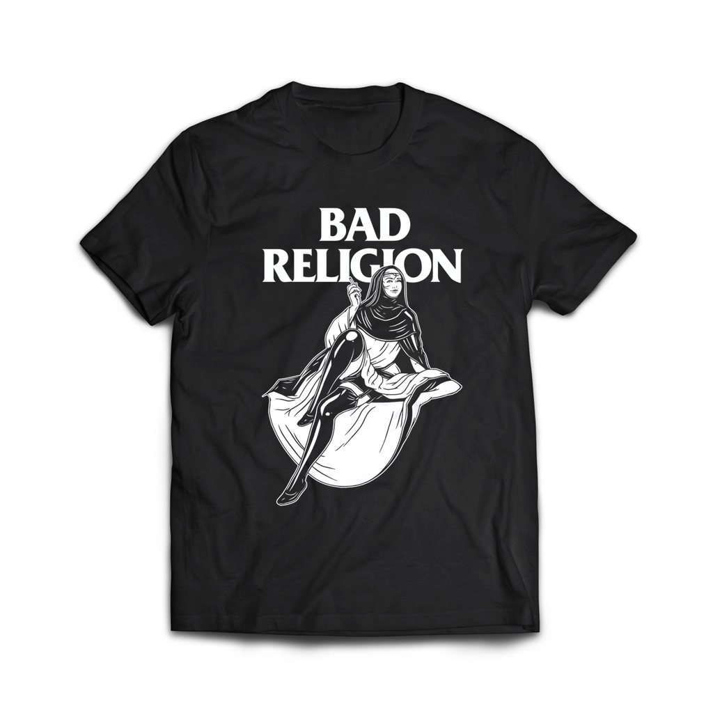 tshirt band BAD RELIGION HITAM kaos band kaos murah