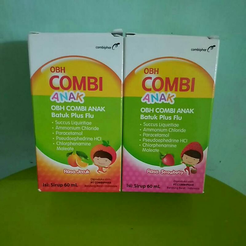 OBH COMBI ANAK (Obat Batuk Plus Flu) Sirup 60 mL