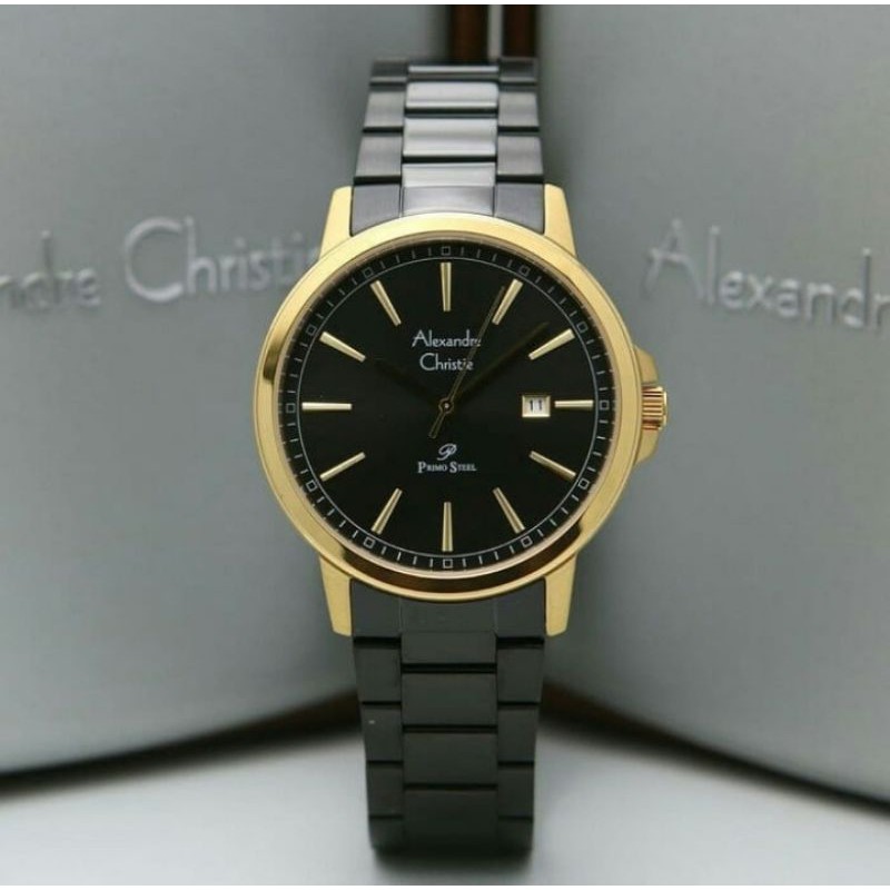 Alexandre Christie 1014 Pria Black Gold Original