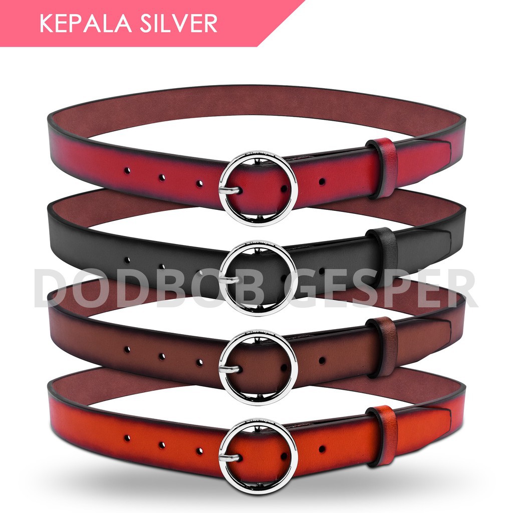 IKAT PINGGANG KULIT WANITA GESPER WANITA TALI SABUK KULIT FASHION WOMEN BELT CODE: AL-13