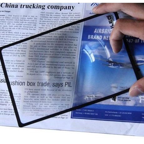 

Cuci Gudang Awal Tahun Magnifier Sheet A5 (3X) - Kaca Pembesar 3X Ukuran A5 Cuci Gudang Awal Tahun