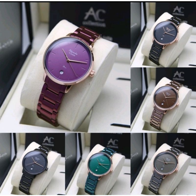 ORIGINAL JAM TANGAN WANITA ALEXANDRE CHRISTIE AC 2955 / AC2955 / 2955 GARANSI RESMI 1 TAHUN