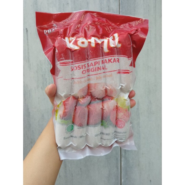 

Kamil sosis sapi 500gr