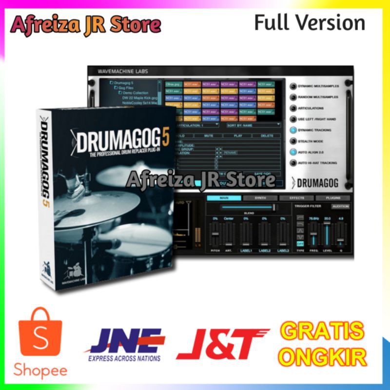 Jual Drumagog Platinum 5 + Factory Library | Shopee Indonesia