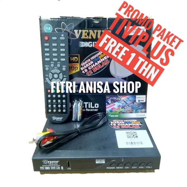 Spesial Diskon - Receiver Parabola Rekomendasi NINMEDIA VENUS VD Estilo HD Terlaris