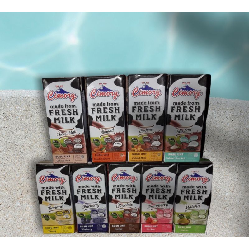 

Cimory Fresh Milk / Susu Cimory / Susu UHT 250 ml
