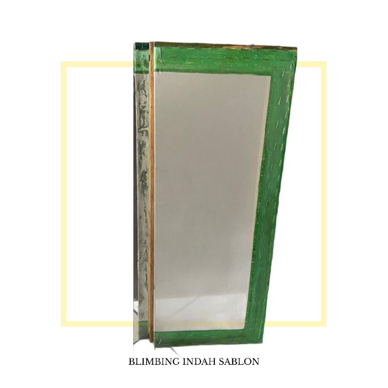 Screen Sablon Khusus T165 T180 T120 Cup Gelas Plastik Mangkok Botol Paper Bowl Midangan Bingkai Kayu