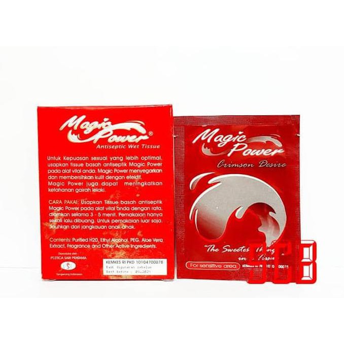 TISSUE - TISU MAGIC POWER MERAH KODE 745