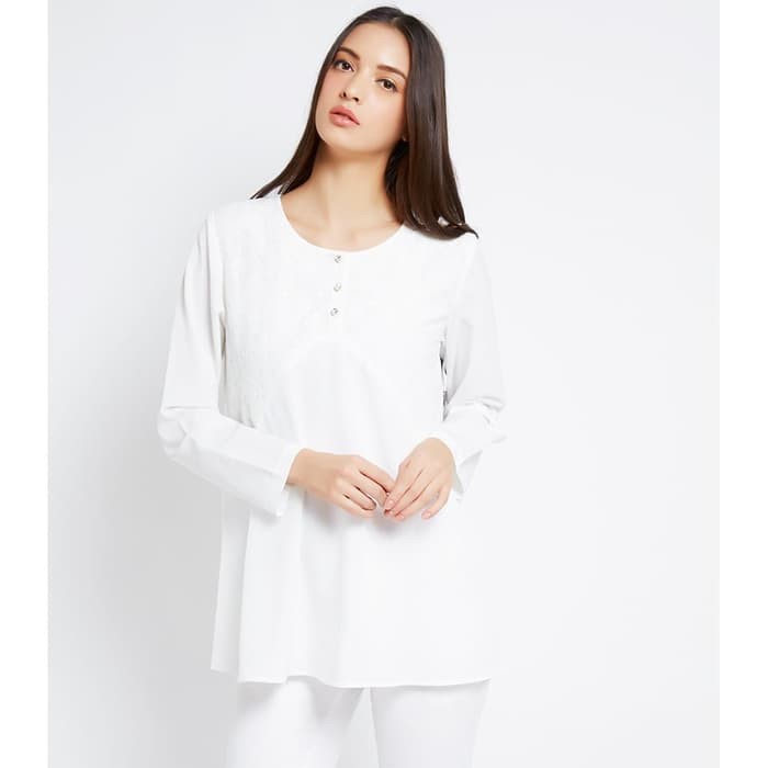 Sophie Paris Pakaian Wanita Fazia White - TBFAZW1XL