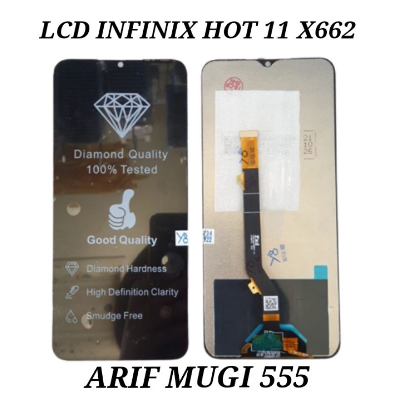 Lcd Touchscreen Infinix Hot 11 X662 Fulset Original