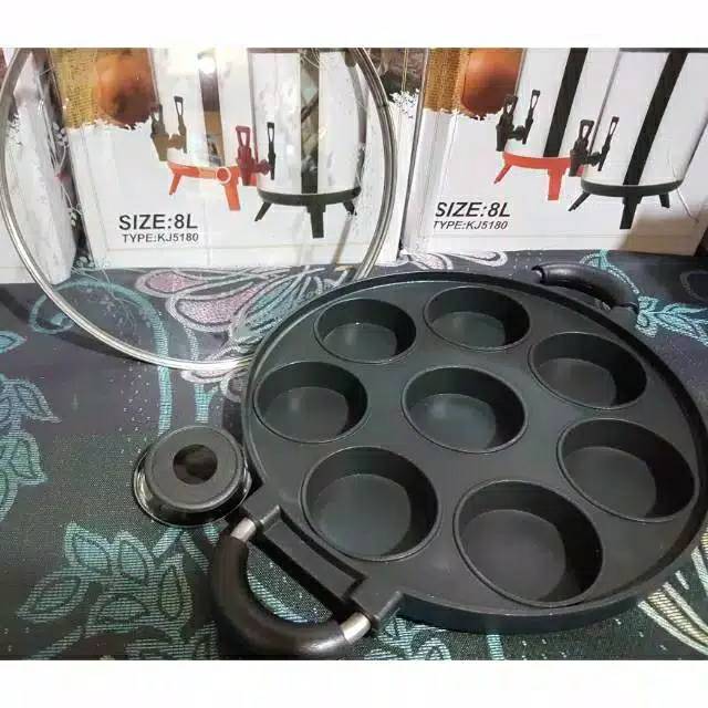 Banting Harga Snack Maker | Cetakan 8 Lubang Datar | Cetakan Martabak Mini Isi 8 kjDN9pHmoN6Nz