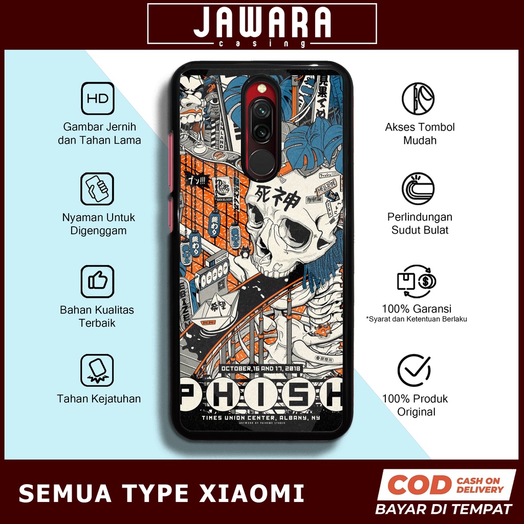 Case Redmi 8 Case Hp Xiaomi Redmi 8 Premium Glossy Jawara Casing [JPNA] Casing Hp Redmi 8 Aesthetic 