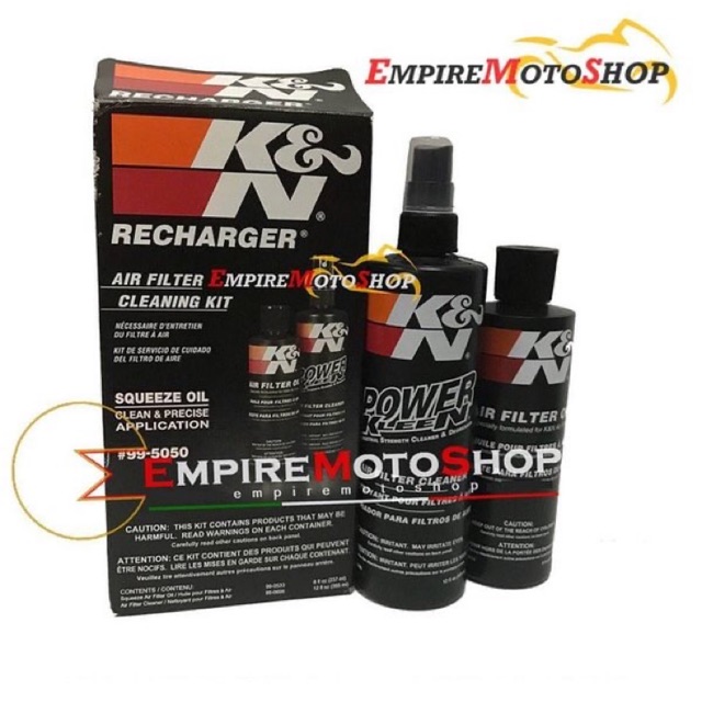 K&N Recharger Kit Filter Cleaner KNN Cairan Pembersih Filter