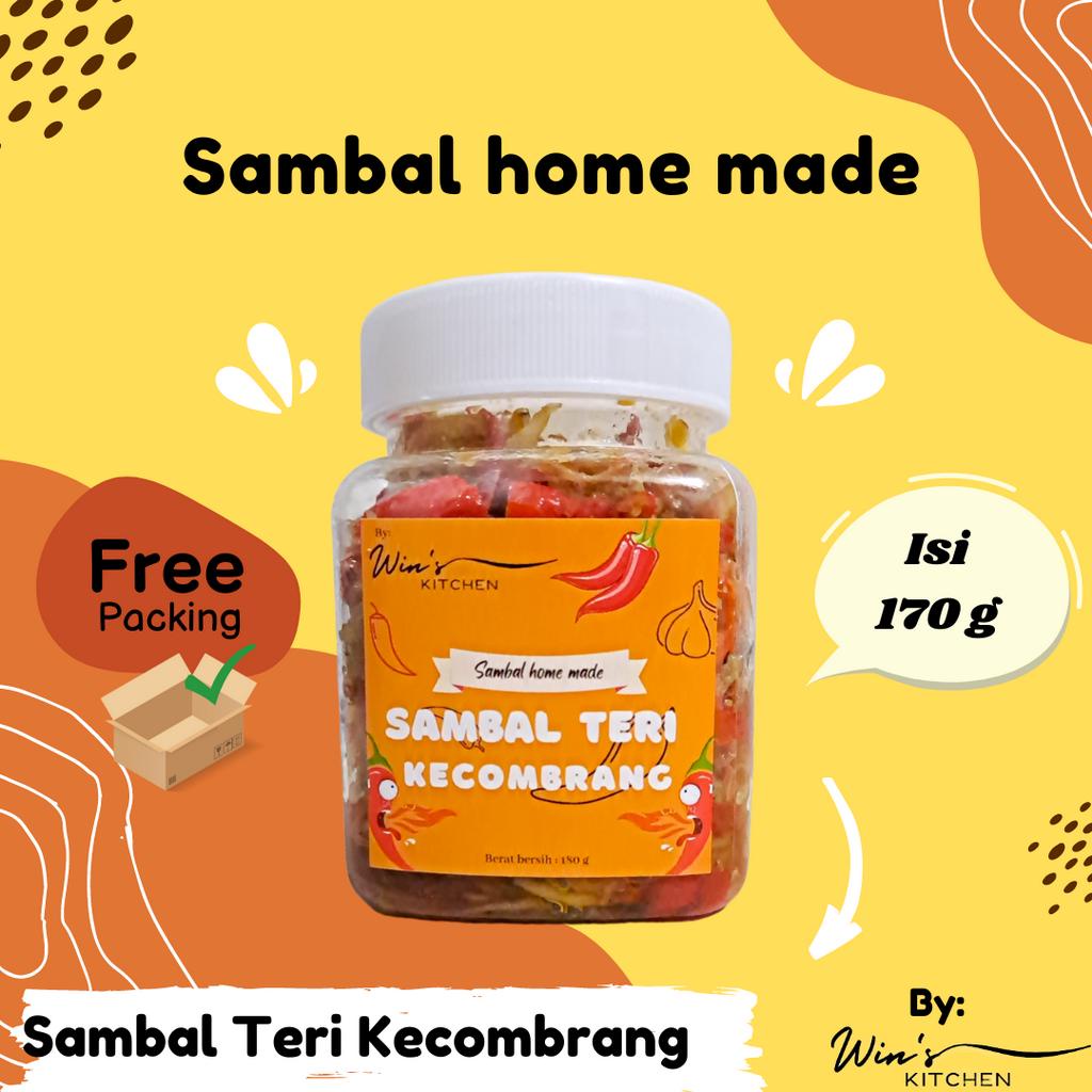 

Sambal Teri Medan / Sambal Teri Pedas Kecombrang 170 Gram