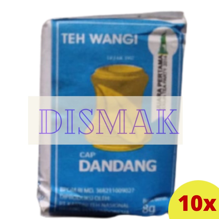 Teh Dandang Biru 10 pcs x 8 gram