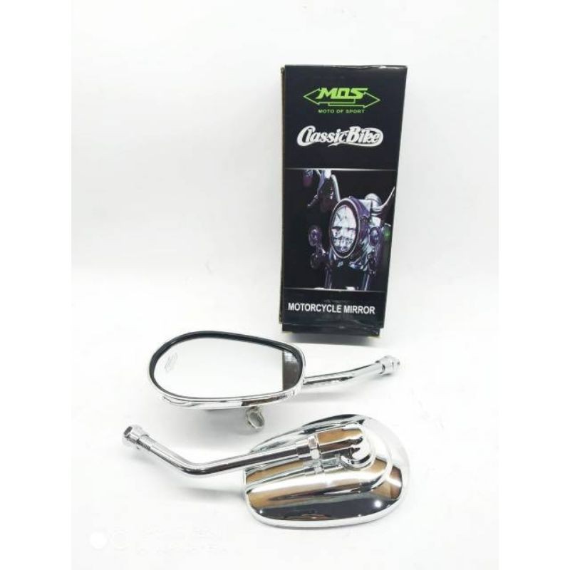 SPION MODEL OVAL ,BULAT DAN KOTAK CROME
