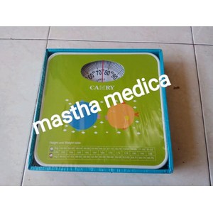 Timbangan Berat Badan Analog Jarum Pegas Manual Camry  Motif
