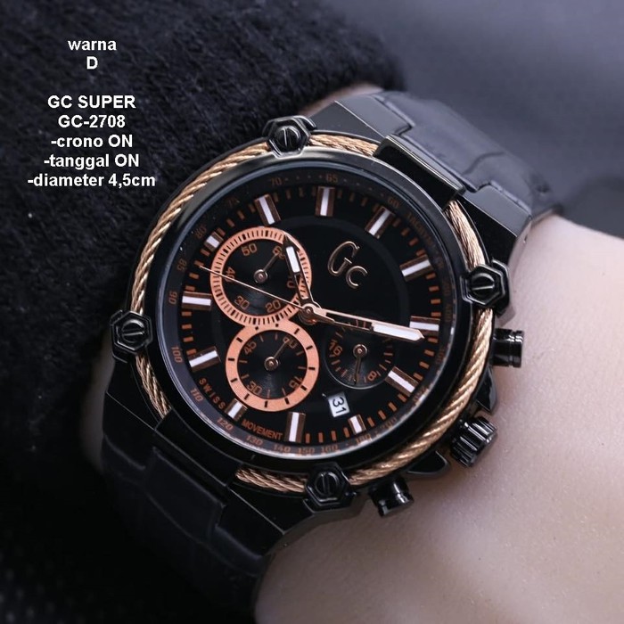 SW99 Jam Tangan Pria Gucci New Model GC2708