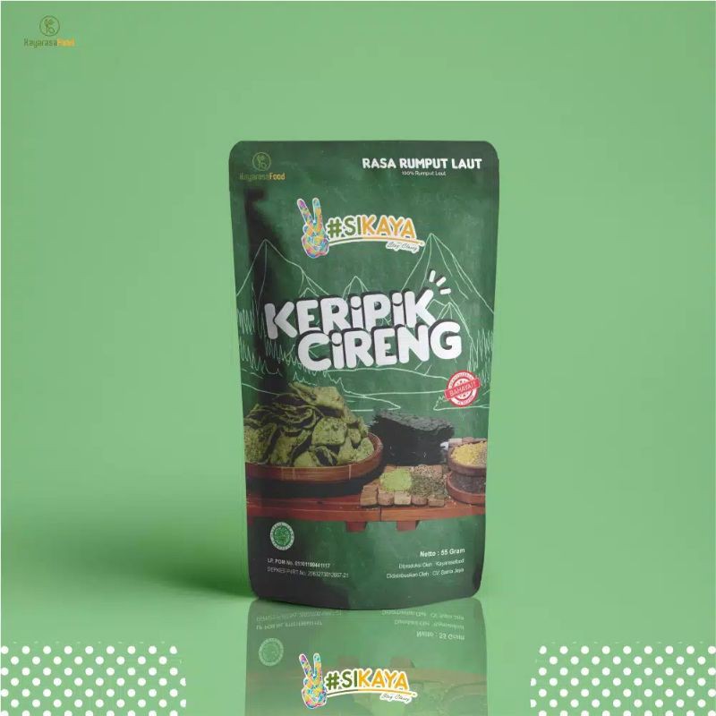 

Keripik Cireng Pedas SIKAYA 55 Gram