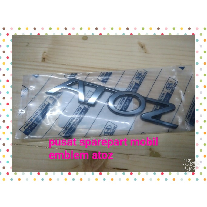 emblem Hyundai atoz logo hyundai atoz Terbatas