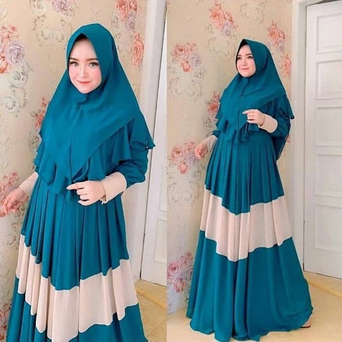 Gamis / Qory Syar'i / Baju Muslim Wanita / Terbaru