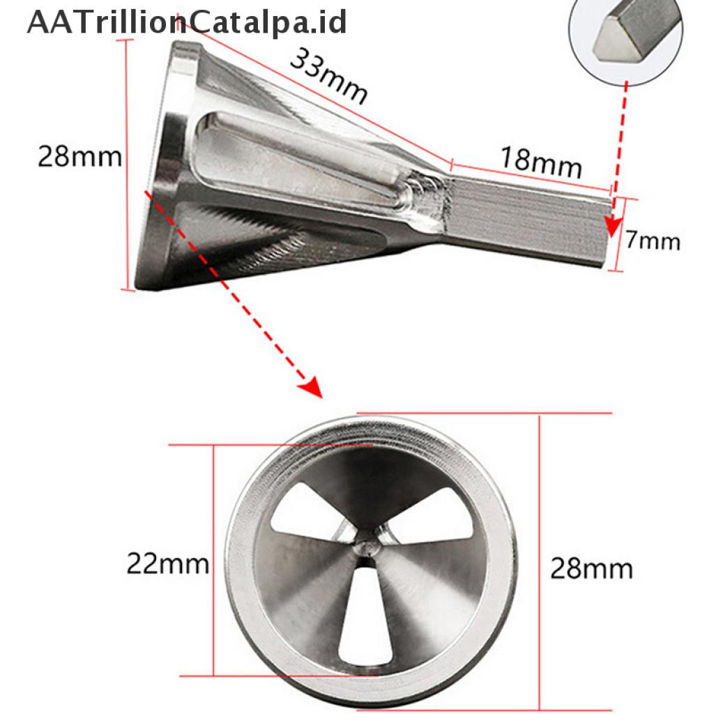 1 Pc Alat Bor bit deburring Eksternal Bahan stainless steel