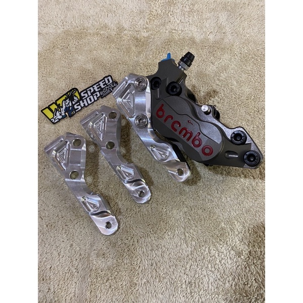 breket kaliper brembo 4p for pcx disc 220mm