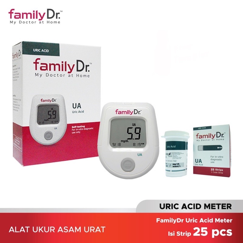 Family Dr Asam Urat / Alat cek Asam Urat familyDr