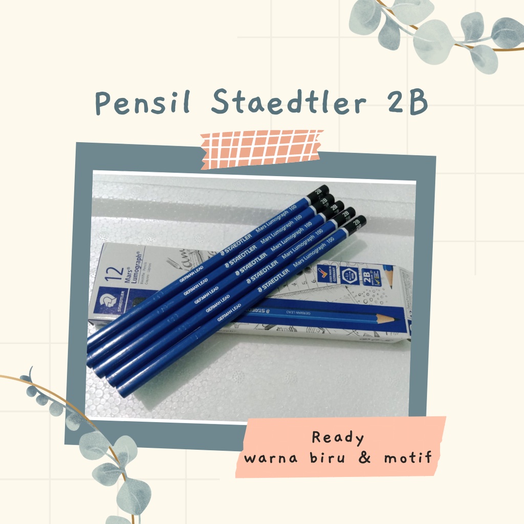 

Pensil 2B Staedler asli