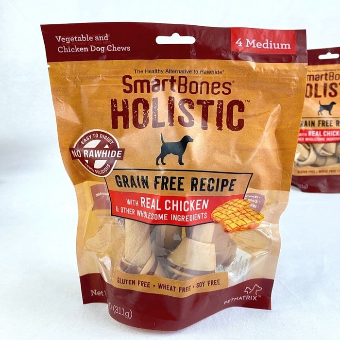 

SMARTBONES Snack Anjing Dental HOLISTIC Medium 4pcs