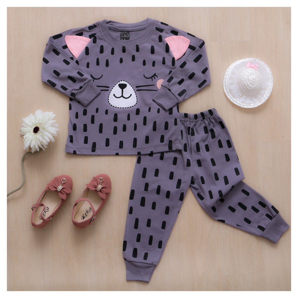 BAJU SETELAN PIAMA ANAK PEREMPUAN WE3