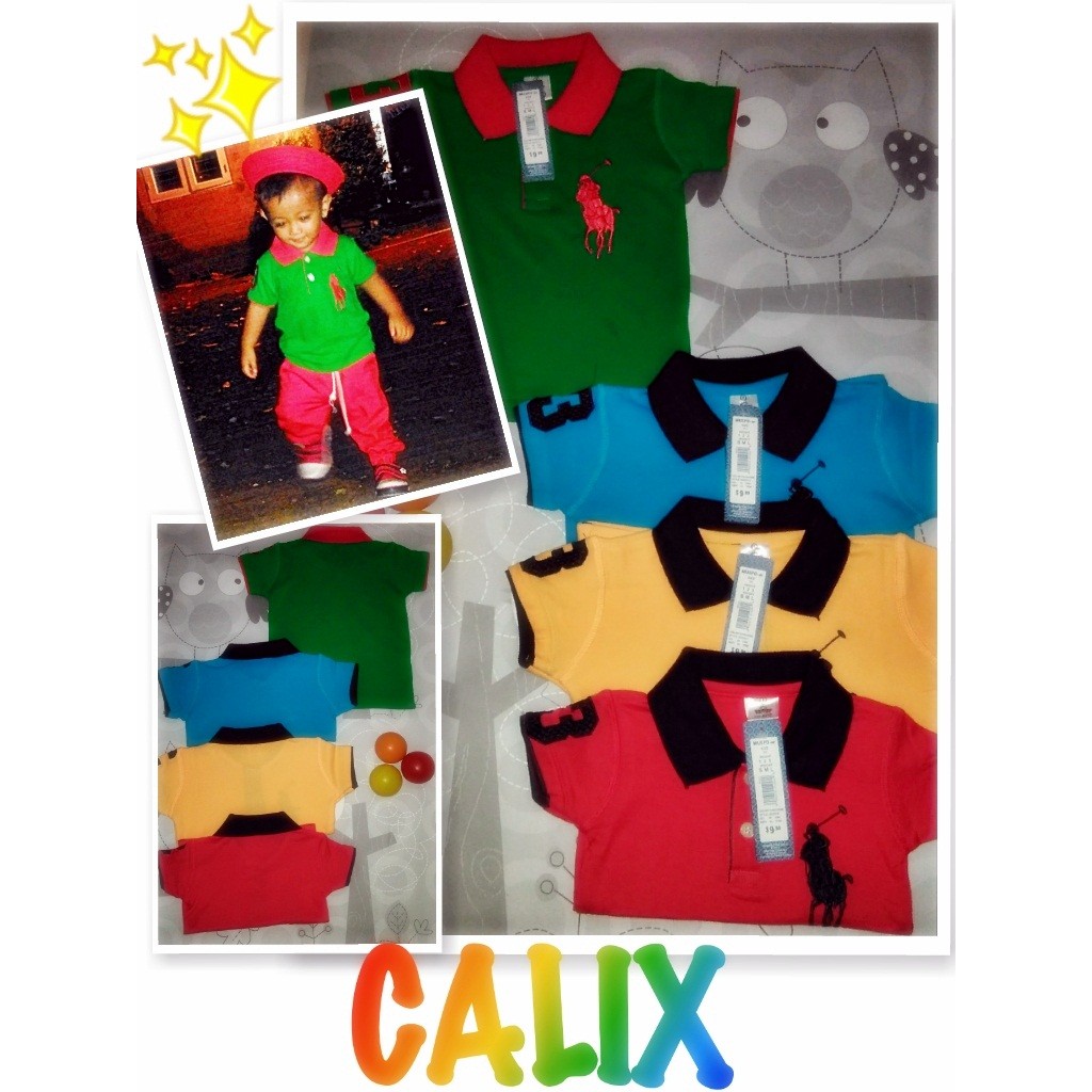 Kaos Polo Anak 2-3thn Polo Premium Laki - Laki Perempuan Baju Anak Murah Kaos Polo Anak Murah Sale