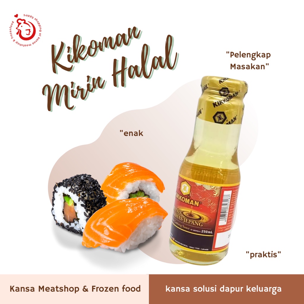 

KIKKOMAN MIRIN HALAL 300GR