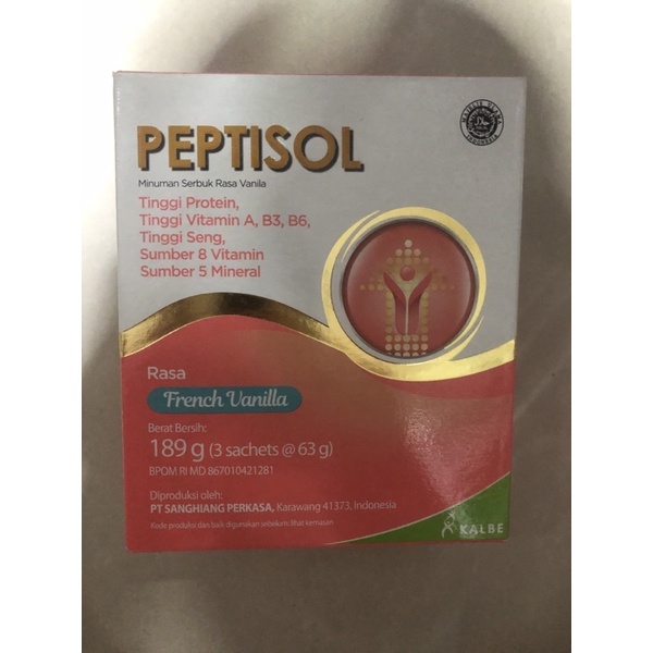 

Peptisol Freanch Vanilla