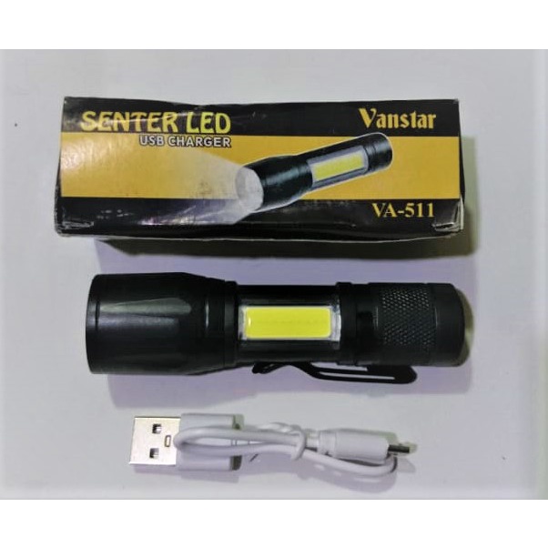 Senter Swat Police Mini Zoom / Senter Police LED Zoom Super TERANG